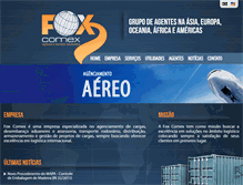 Tablet Screenshot of foxcomex.com.br
